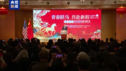 Çin'in Washington Büyükelçiliği'nde Bahar Bayramı coşkusu yaşandı