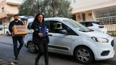 Buca'da İhtiyaç Sahiplerine Gıda Kolisi Yardımları Başladı