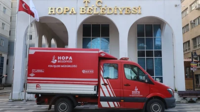Hopa Belediyesi Araç Filosunu Güçlendirdi
