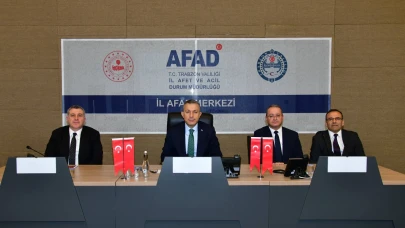 Trabzon’da Afet Hazırlıkları Masaya Yatırıldı