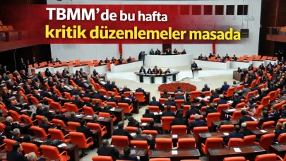 TBMM’de bu hafta kritik düzenlemeler masada