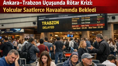 Ankara–Trabzon Uçuşunda Rötar Krizi: Yolcular Saatlerce Havaalanında Bekledi