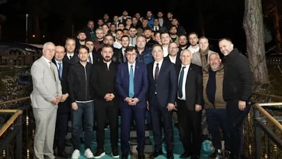 Başkan Kahveci, Kütahyaspor heyetiyle bir araya geldi