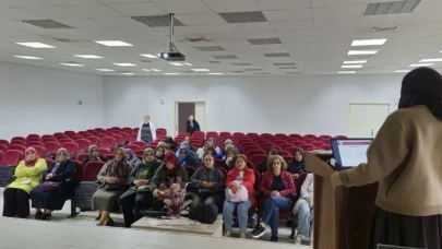 Ailenin Güçlendirilmesi ve Kadına Yönelik Şiddetle Mücadele Eğitimi Düzenlendi