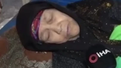 Adana'da su baskınında düşen 80 yaşındaki kadın yardıma ihtiyacını bekliyor!