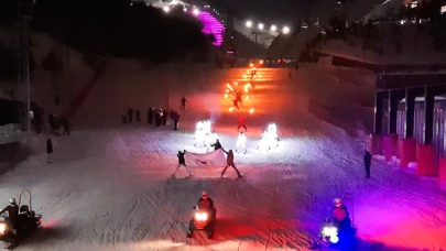 Kış Oyunları Açılışı Palandöken’de 3200 Metrede Nefes Kesti