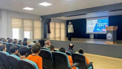 İyidere’de Öğrencilere Teknofest ve Deneyap Bilgilendirmesi