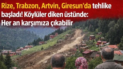 Trabzon, Rize, Artvin, Giresun'da tehlike başladı! Köylüler diken üstünde: Her an karşımıza çıkabilir
