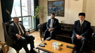 Trabzon İl Müftüsü Çiçek’ten Kaymakam Ocak’a Ziyaret