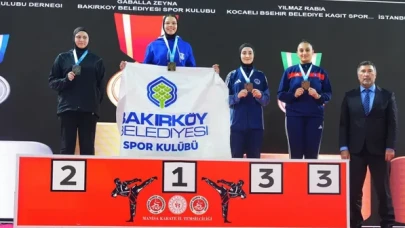 Bakırköy Belediyesi Spor Kulübü sporcularından başarı