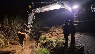 Alanya'da Yağmurların Ardından Saha Çalışmaları Hız Kazandı