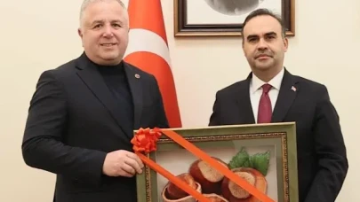 Giresun Belediye Başkan Vekili Kara, Bakan Kacır’ı ziyaret etti