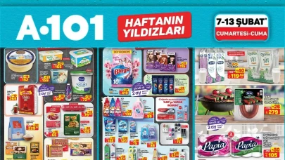 A101 7 Şubat Aktüel İndirim Listesi: Çaykur Tiryaki Siyah Çay 265 TL, Torku Süt 30 TL Oldu