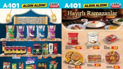 A101’de Ramazan’a Özel Hububat ve Bakliyat İndirimi! A101 12 Şubat Aktüel Kataloğu!