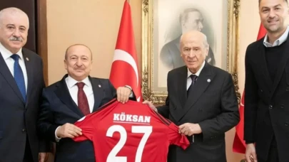 Burak Yılmaz, MHP Lideri Devlet Bahçeli ile Buluştu!