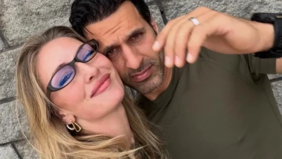 Taze Gelin Yasemin Kay Allen, Eşiyle Birlikte Romantik Pozlar Paylaştı!