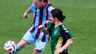 Trabzonspor - Ünye Kadın SK maçında gol sesi çıkmadı