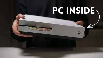Xbox One S Kasa Dönüştürülerek Disk Sürücülü PC’ye Dönüştürüldü!