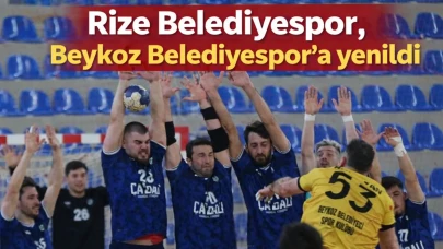 Rize Belediyespor, Beykoz Belediyespor'a yenildi