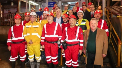 Çayeli Bakır İşletmeleri’nde Anlamlı Sahur: Bakan Işıkhan ve Vali Baydaş Madencilerle Buluştu
