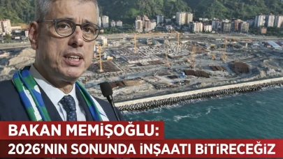 Rize'ye 1053 yataklı hastane müjdesi! Bakan Memişoğlu: 2026'nın sonunda inşaatı bitireceğiz
