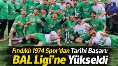 Fındıklı 1974 Spor’dan Tarihi Başarı: BAL Ligi’ne Yükseldi