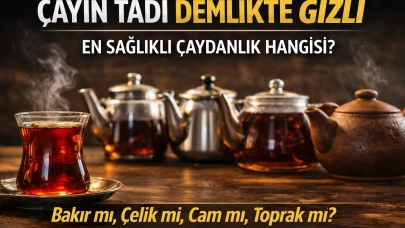 Çayın Tadı Demlikte Gizli, En Sağlıklı Çaydanlık Hangisi?