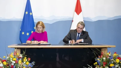 The EU and Switzerland sign a Joint Declaration on Strengthened Cooperation on Foreign and Security Policy and a Framework Participation Agreement