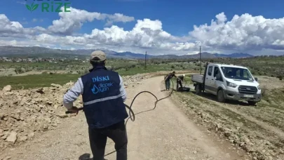Silvan'da Yeni İçme Suyu Hattı Projesi Hayata Geçirildi!