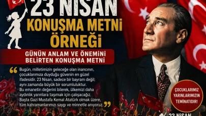 23 Nisan Günün Anlam ve Önemini Belirten Konuşma Metni Örneği