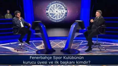 Fenerbahçe Taraftarları İçin Kırılma Anı: Kim Milyoner Olmak İster’de 1 Milyon TL'lik Final Sorusu!