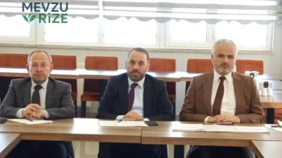 Rize'de İlçe Müftüleri Buluşması Pazar Günü Yapıldı