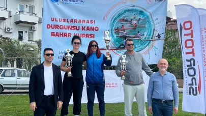 Rize Kano Takımı, Köyceğiz'de Durgunsu Kano Bahar Kupası'nda altın madalyaları topladı!