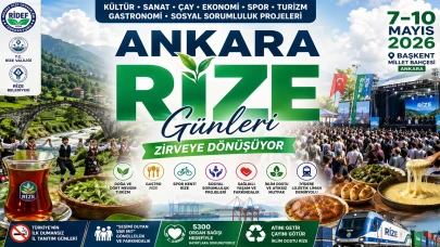 Ankara’da Rize Rüzgarı: Rize Günleri Zirveye Dönüşüyor