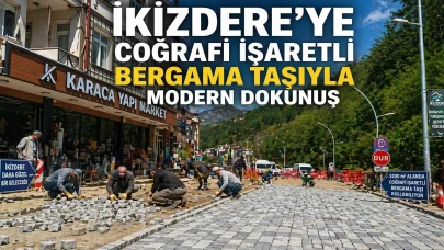 İkizdere’ye Coğrafi İşaretli Bergama Taşıyla Modern Dokunuş