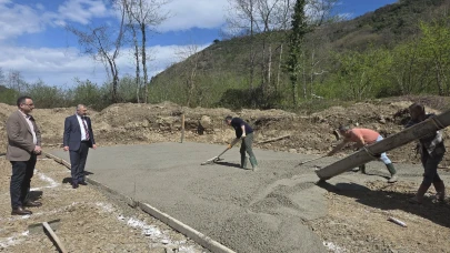 Arsin Belediyesi'nden Yeni Ek Hizmet Binası'na Temel Atma Töreni Gerçekleşti