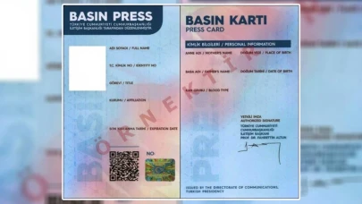 İçişleri Bakanlığı'ndan ''Basın Kartı'' talimatı
