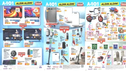A101 4 Nisan Kataloğu Olay! Bu Ürünler Yok Satacak