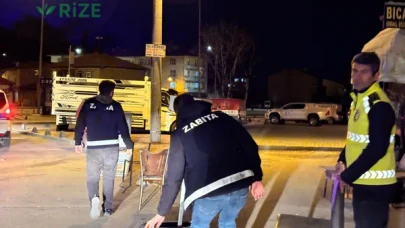 Çorum'da Gece Denetimleriyle Kaldırım ve Yol İşgallerine Son Veriliyor!