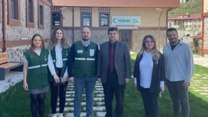 Rize TOBB Fen Lisesi Öğrencilerinden Yeşilay’a Önemli Bir Ziyaret Gerçekleşti