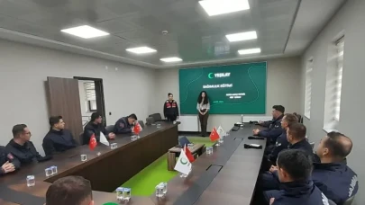 Rize'de Jandarmaya Bağımlılıkla Mücadele Eğitimi Verildi