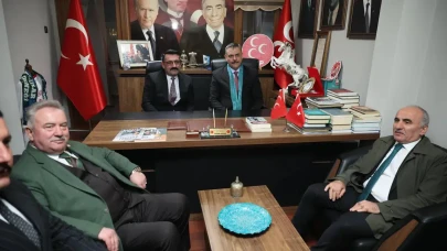 İçişleri Bakanı Mustafa Çiftçi MHP Rize İl Başkanlığı'nı Ziyaret Etti!