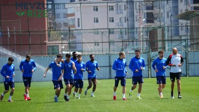 Çaykur Rizespor, Konyaspor maçı için idmanlarda hırsını artırdı! Galibiyet peşinde!