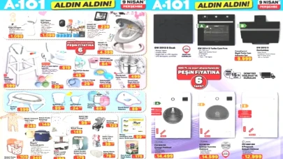 A101 9 Nisan 2026 Aktüel Ürünler: Yeni Fiyatlar ve Kaçırılmayacak Fırsatlar!