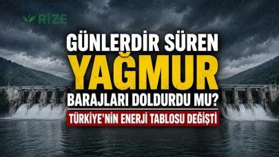 Günlerdir süren yağmur barajları doldurdu mu? Türkiye'nin enerji tablosu değişti