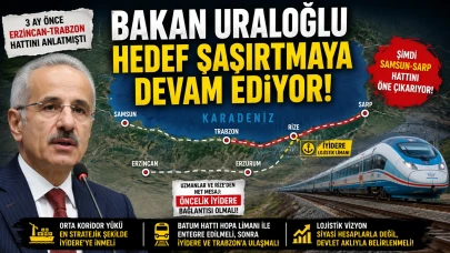 Uraloğlu’nun Demiryolu Açıklamaları Tartışma Yarattı: Türkiye’nin Lojistik Önceliği İyidere Olmalı