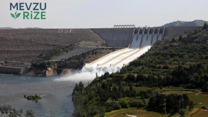 Keban Barajı'nda 7 Yıl Aradan Sonra Kapaklar Yeniden Açıldı!