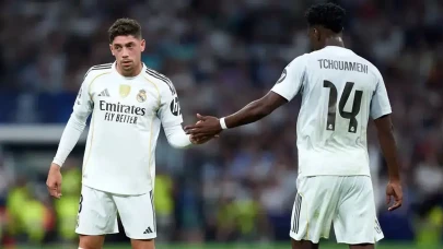Valverde ve Tchouameni Birbirine Girdi! Antrenmanda Kan Çıktı