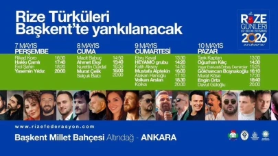 Ankara Rize Günleri Başlıyor!