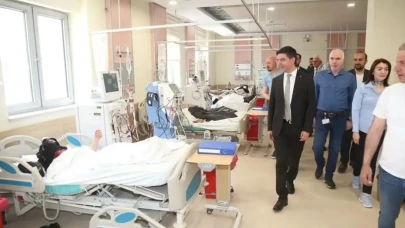 Erzurum Şehir Hastanesi’nde bayramlaşma